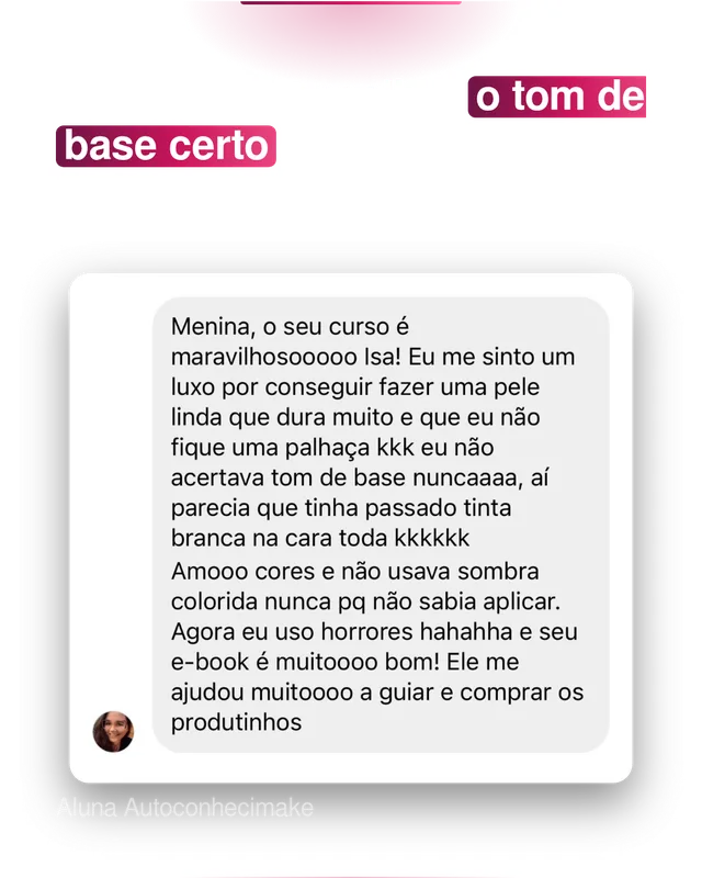 Depoimento de aluna 11