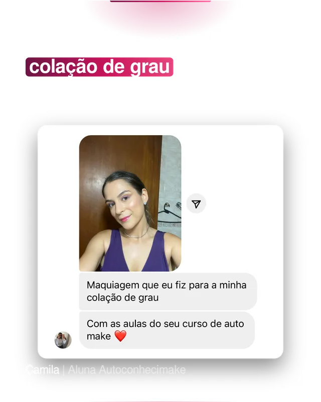 Depoimento de aluna 12