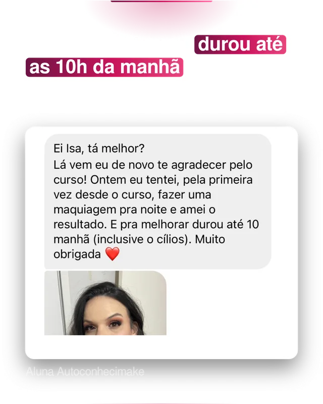 Depoimento de aluna 13