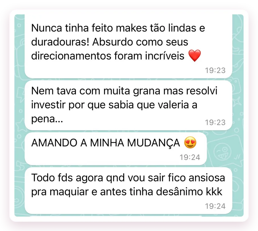 Depoimento: valeu cada centavo