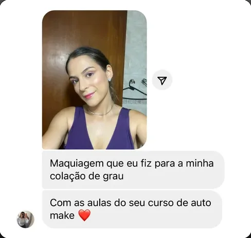 Depoimento de aluna