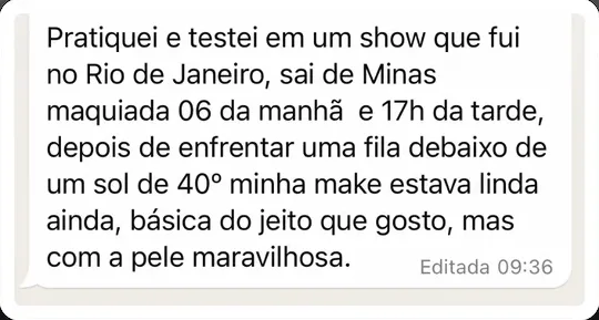 Depoimento de aluna