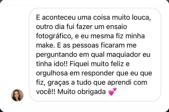 Depoimento de aluna